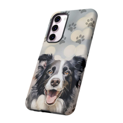 Border Collie Phone Case by Tough Cases (Apple iPhone, Samsung Galaxy, and Google Pixel)