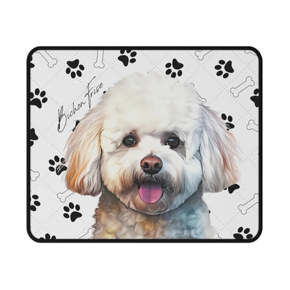 Bichon Frise Gaming Mouse Pad
