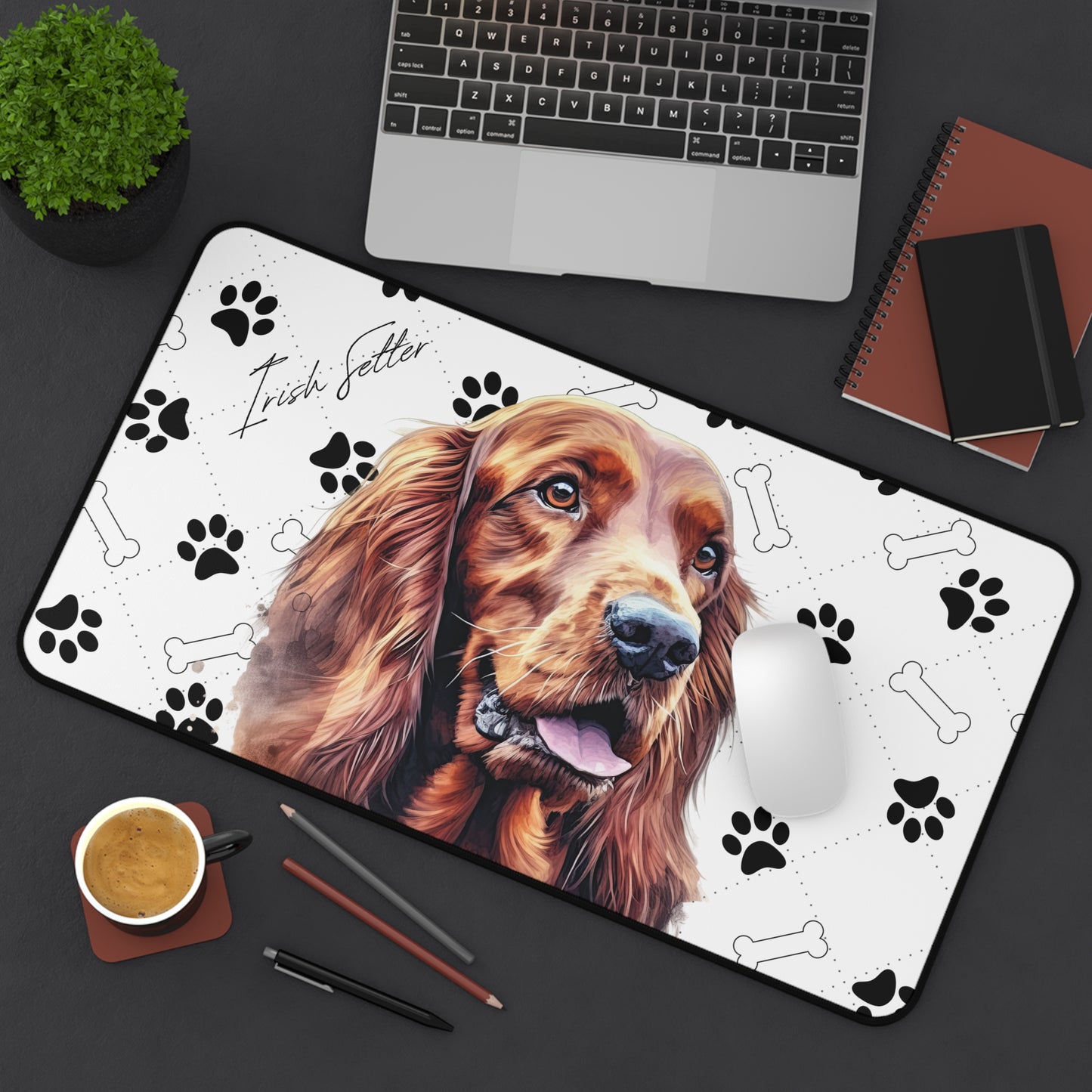 Irish Setter Desk Mat