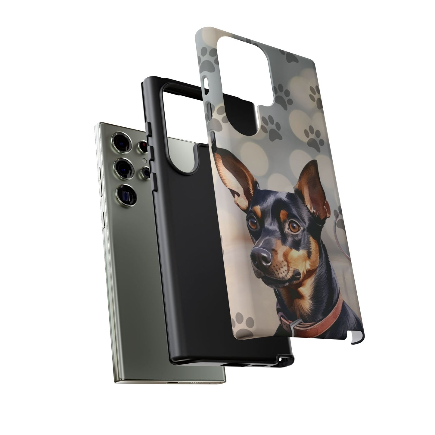 Miniature Pinscher by Tough Cases (Apple iPhone, Samsung Galaxy, and Google Pixel)