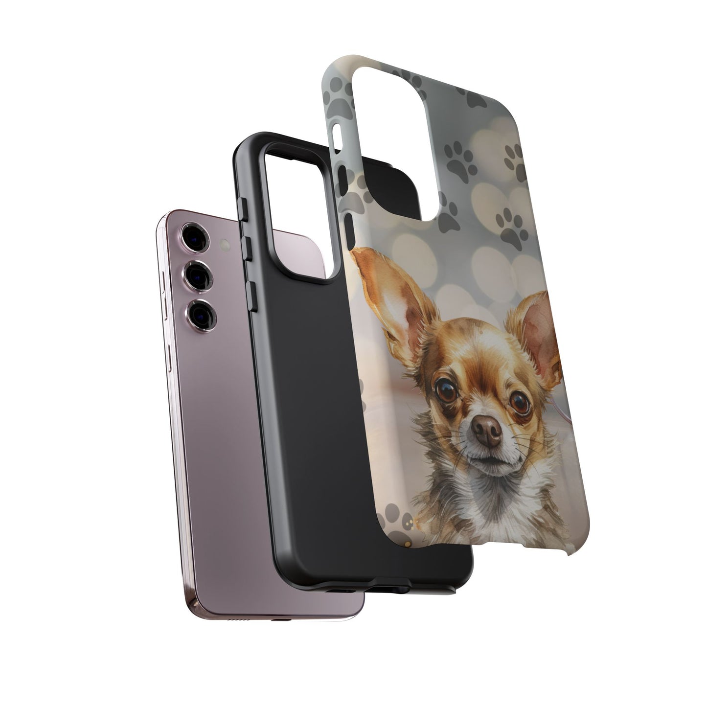 Chihuahua phone case by Tough Cases (Apple iPhone, Samsung Galaxy, and Google Pixel)