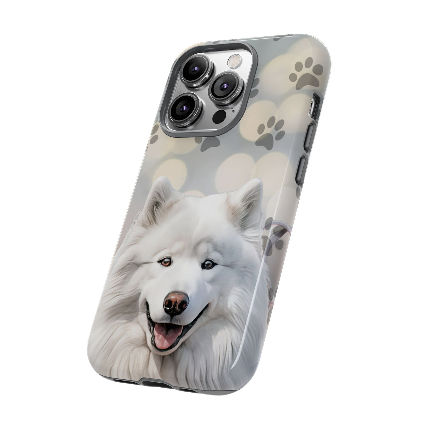 Samoyed Phone Case by Tough Cases (Apple iPhone, Samsung Galaxy, and Google Pixel)