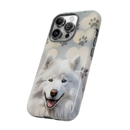 Samoyed Phone Case by Tough Cases (Apple iPhone, Samsung Galaxy, and Google Pixel)