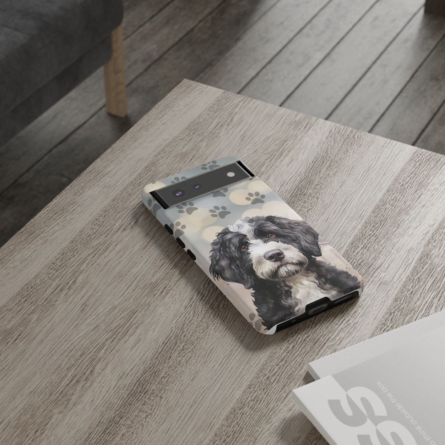 Portuguese Water Dog by Tough Cases (Apple iPhone, Samsung Galaxy, and Google Pixel)