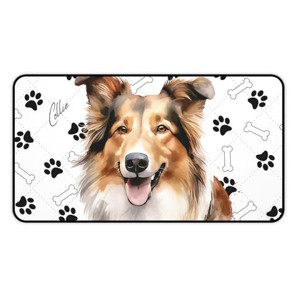 Collie Desk Mat