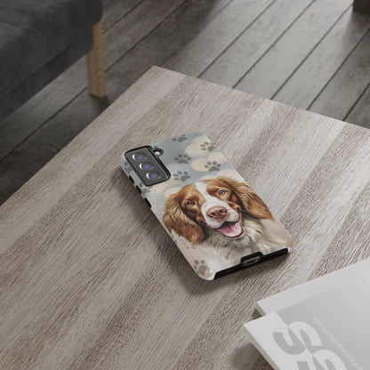 Welsh Springer Spaniel by Tough Cases (Apple iPhone, Samsung Galaxy, and Google Pixel)