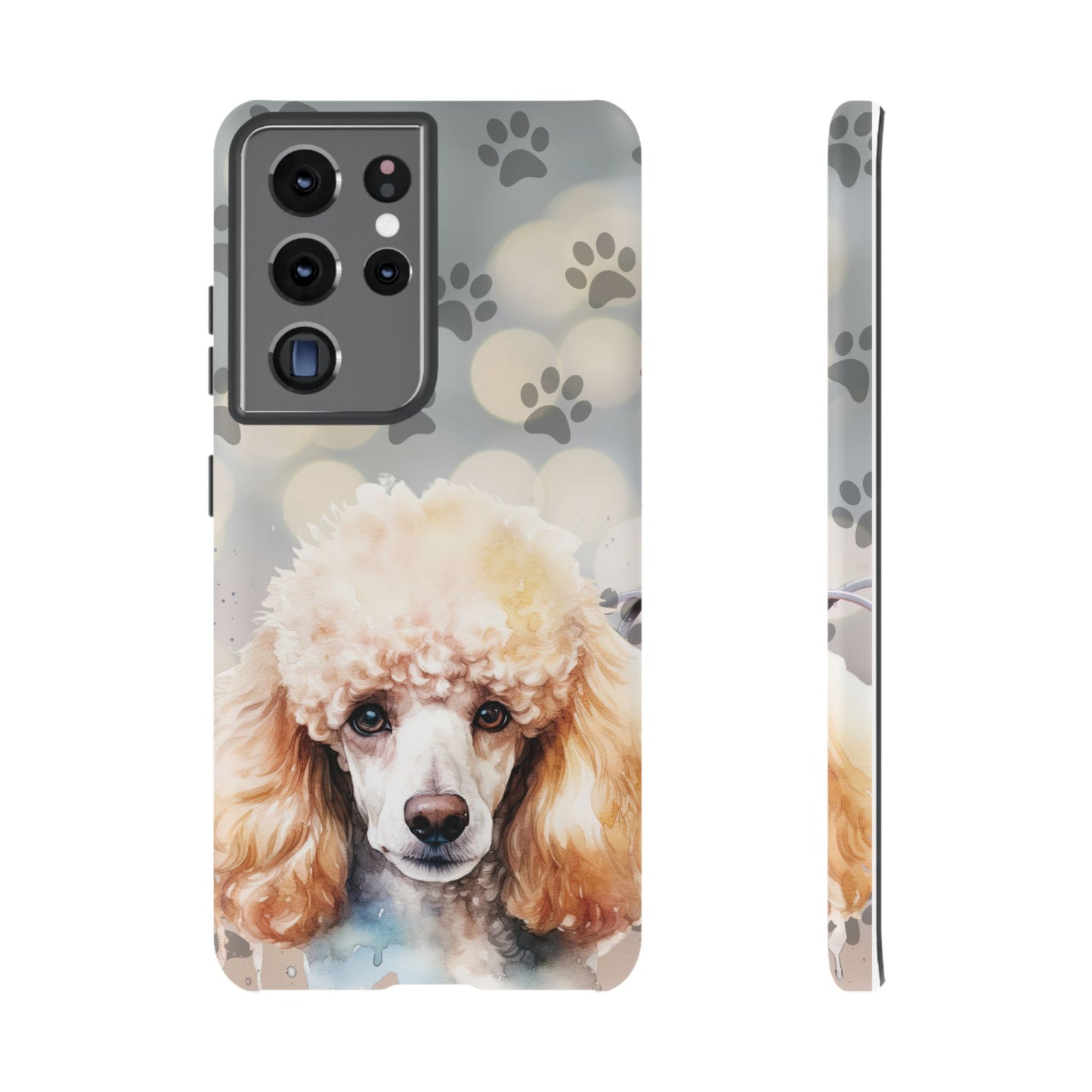 Poodle Phone Case by Tough Cases (Apple iPhone, Samsung Galaxy, and Google Pixel )