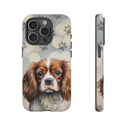 Cavalier King Charles Spaniel phone case by Tough Cases (Apple iPhone, Samsung Galaxy, and Google Pixel)