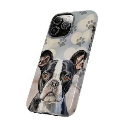 Boston Terrier Phone Case by Tough Cases (Apple iphone, Samsung galaxy, Google Pixel) Boston Terrier