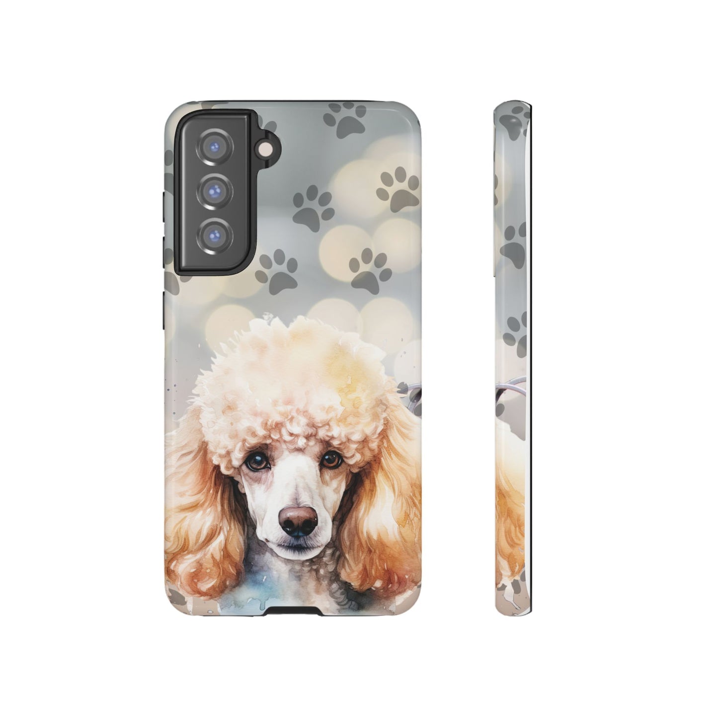 Poodle Phone Case by Tough Cases (Apple iPhone, Samsung Galaxy, and Google Pixel )