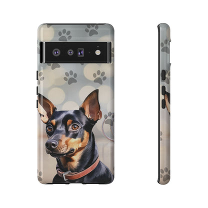 Miniature Pinscher by Tough Cases (Apple iPhone, Samsung Galaxy, and Google Pixel)