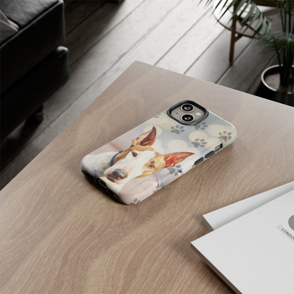 Bull Terrier Phone Case by Tough Cases (Apple iPhone, Samsung Galaxy, and Google Pixel)