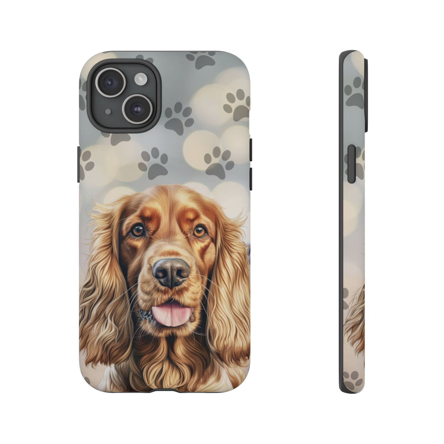 Cocker Spaniel Phone Case by Tough Cases (Apple iPhone, Samsung Galaxy, and Google Pixel)