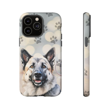 Norwegian Elkhound by Tough Cases (Apple iPhone, Samsung Galaxy, and Google Pixel)