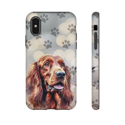 Irish Setter Phone Case by Tough Cases (Apple iPhone, Samsung Galaxy, and Google Pixel)