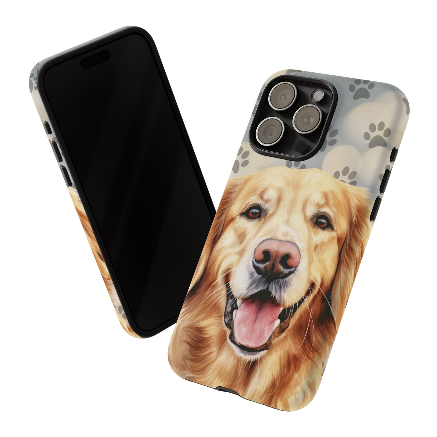 Golden Retriever Phone Case by Tough Cases (iphone 15, pro and Max)