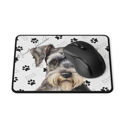 Miniature Schnauzer  Gaming Mouse Pad