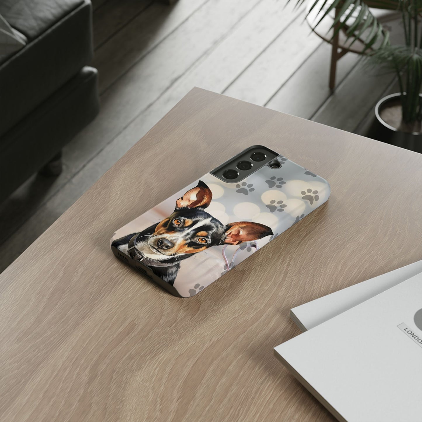 Rat Terrier by Tough Cases a (Apple iPhone, Samsung Galaxy, and Google Pixel)