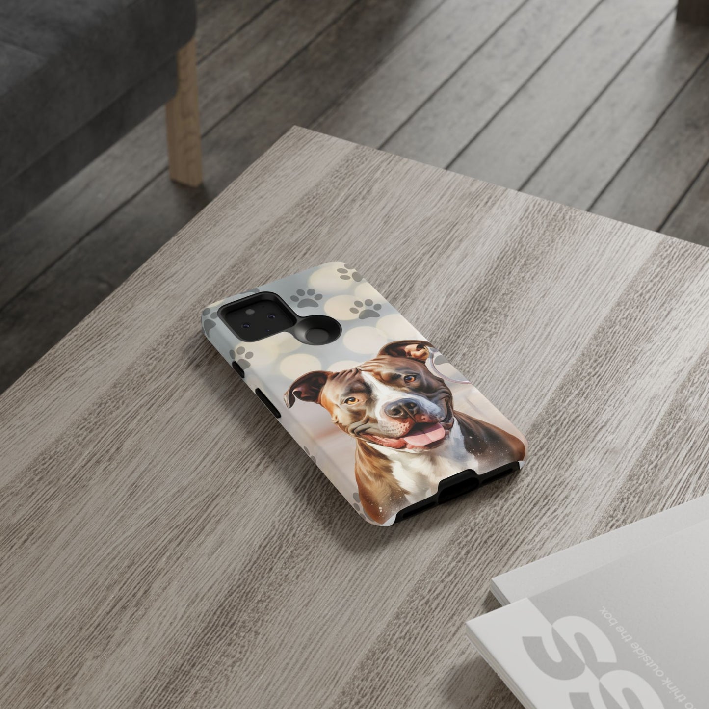 Phone Case by Tough Cases (Apple iphone, Samsung Galaxy, Google Pixel) Staffordshire Terrier