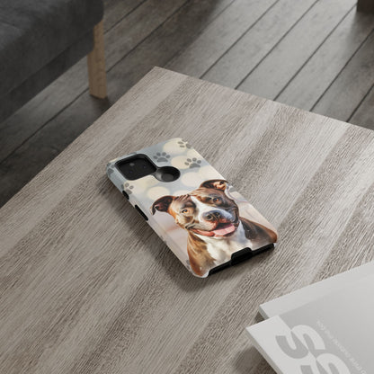 Phone Case by Tough Cases (Apple iphone, Samsung Galaxy, Google Pixel) Staffordshire Terrier