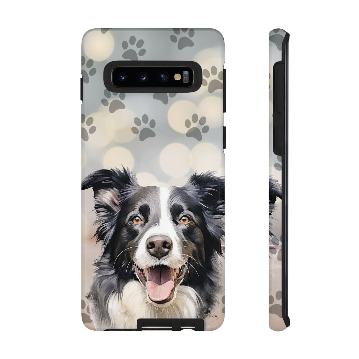 Border Collie Phone Case by Tough Cases (Apple iPhone, Samsung Galaxy, and Google Pixel)