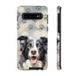 Border Collie Phone Case by Tough Cases (Apple iPhone, Samsung Galaxy, and Google Pixel)
