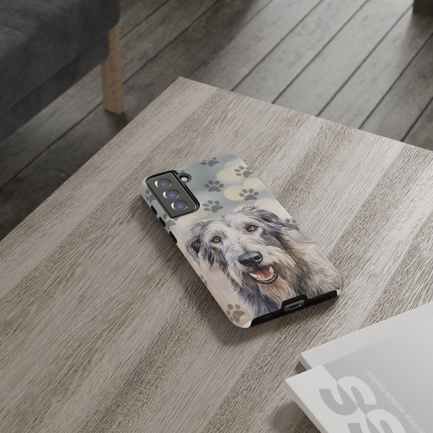 Irish Wolfhound Phone Case by Tough Cases (Apple iPhone, Samsung Galaxy, and Google Pixel)