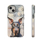 Doberman Phone Case by Tough Cases (Apple iPhone, Samsung Galaxy, and Google Pixel)