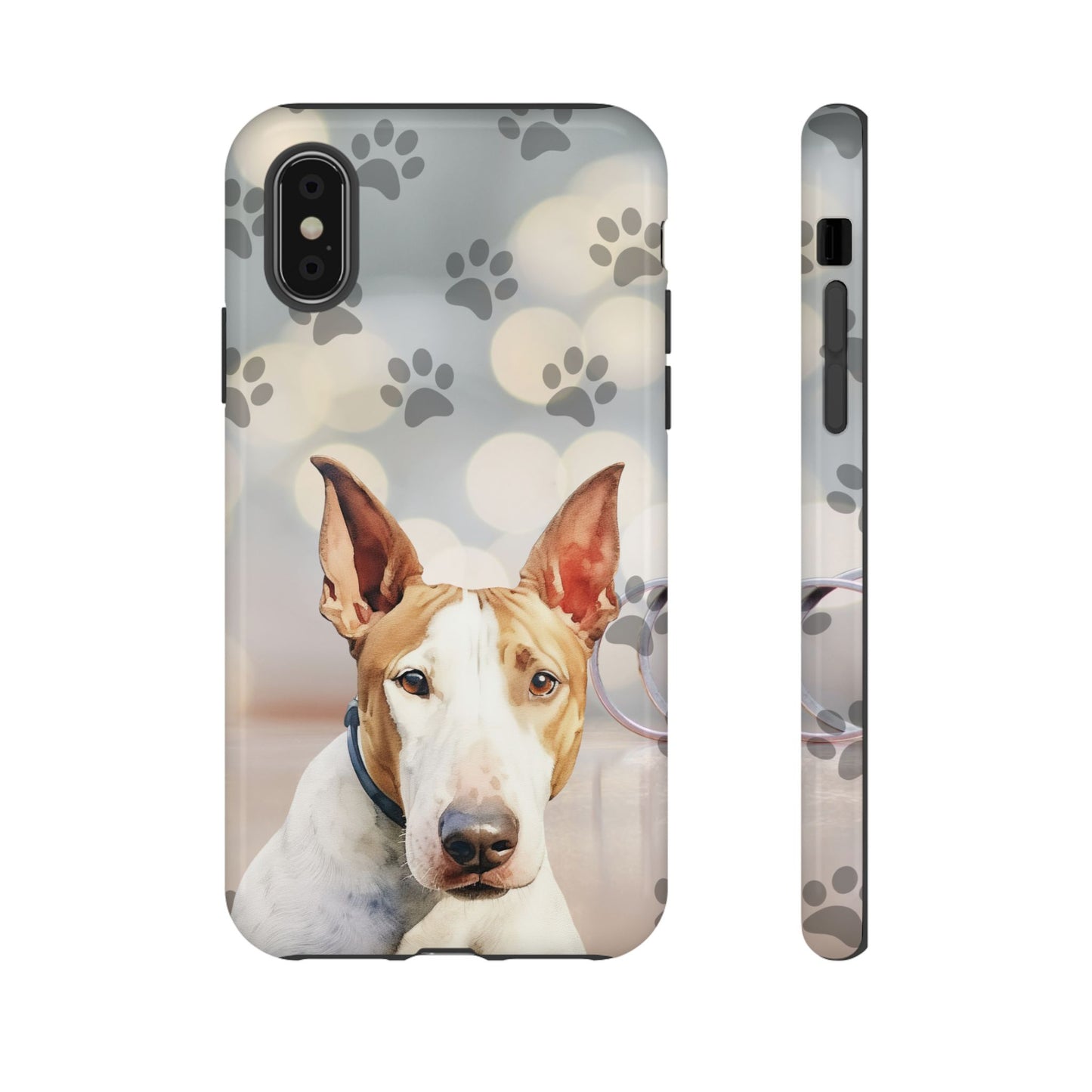 Bull Terrier Phone Case by Tough Cases (Apple iPhone, Samsung Galaxy, and Google Pixel)