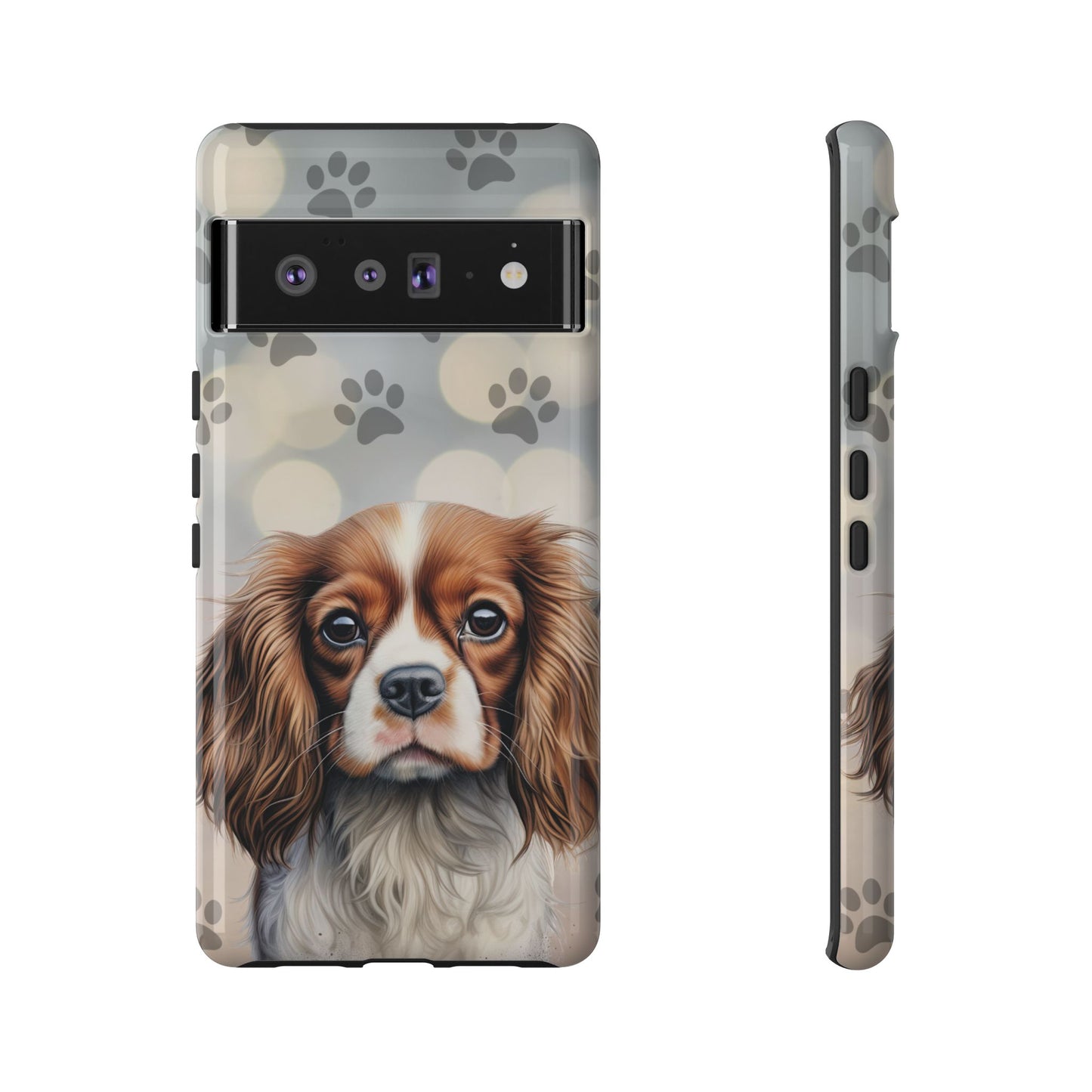 Cavalier King Charles Spaniel phone case by Tough Cases (Apple iPhone, Samsung Galaxy, and Google Pixel)