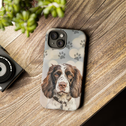 English Springer Spaniel Phone Case by Tough Cases (Apple iPhone, Samsung Galaxy, and Google Pixel)