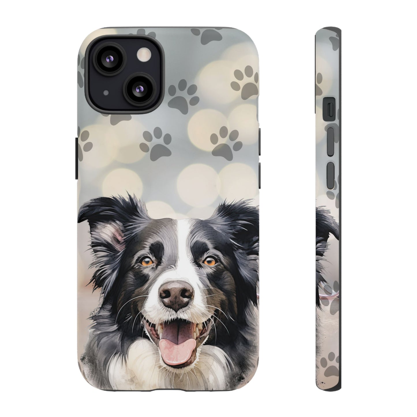 Border Collie Phone Case by Tough Cases (Apple iPhone, Samsung Galaxy, and Google Pixel)