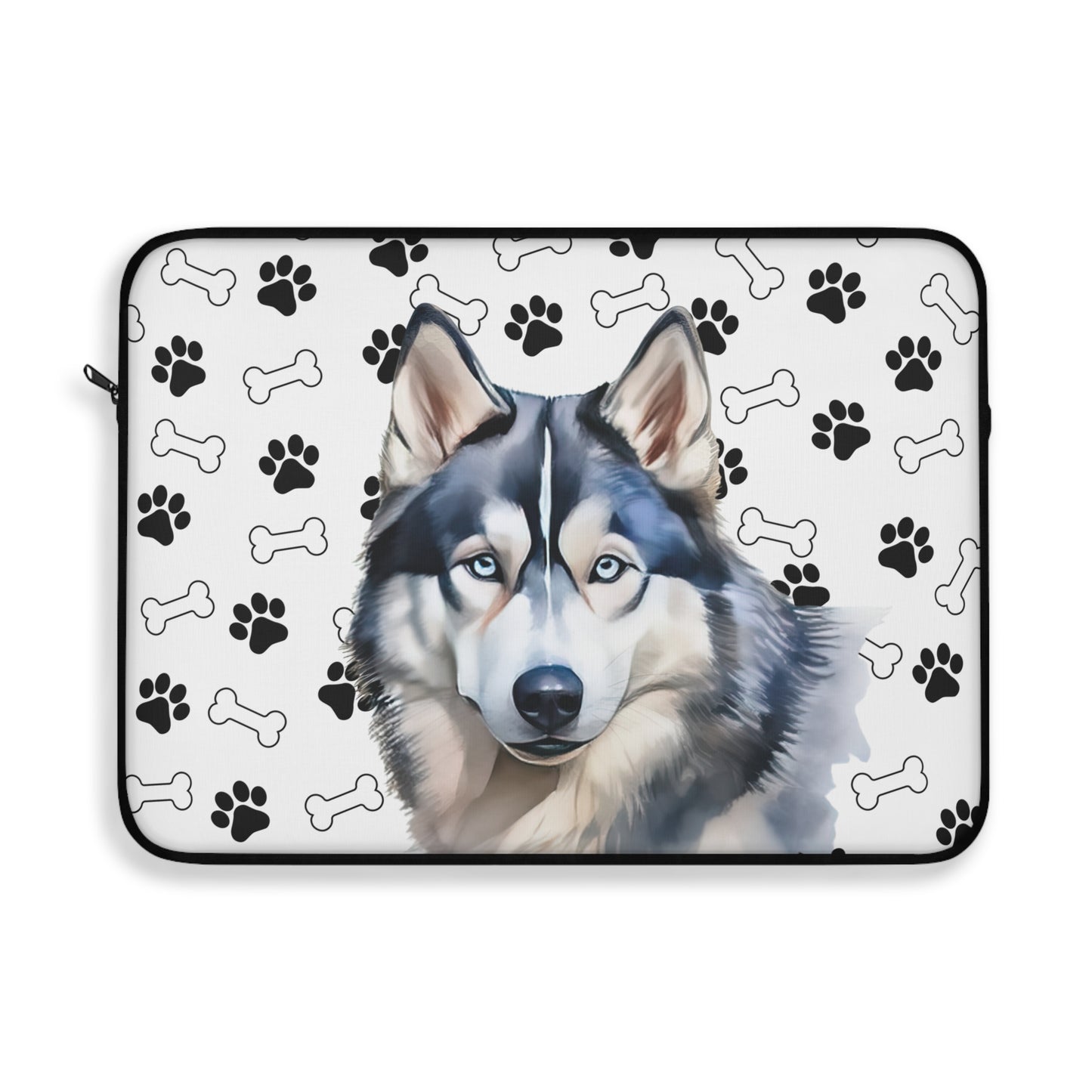 Siberian Husky Laptop Sleeve