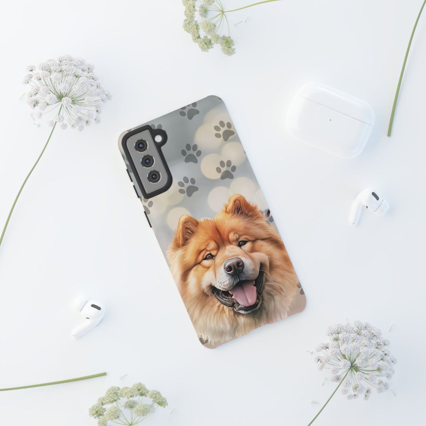 Chow Chow Phone Case by Tough Cases (Apple iPhone, Samsung Galaxy, and Google Pixel)