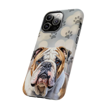 Bull Dog Phone Case by Tough Cases (Apple iPhone, Samsung Galaxy, and Google Pixel)