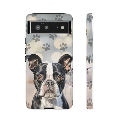 Boston Terrier Phone Case by Tough Cases (Apple iphone, Samsung galaxy, Google Pixel) Boston Terrier