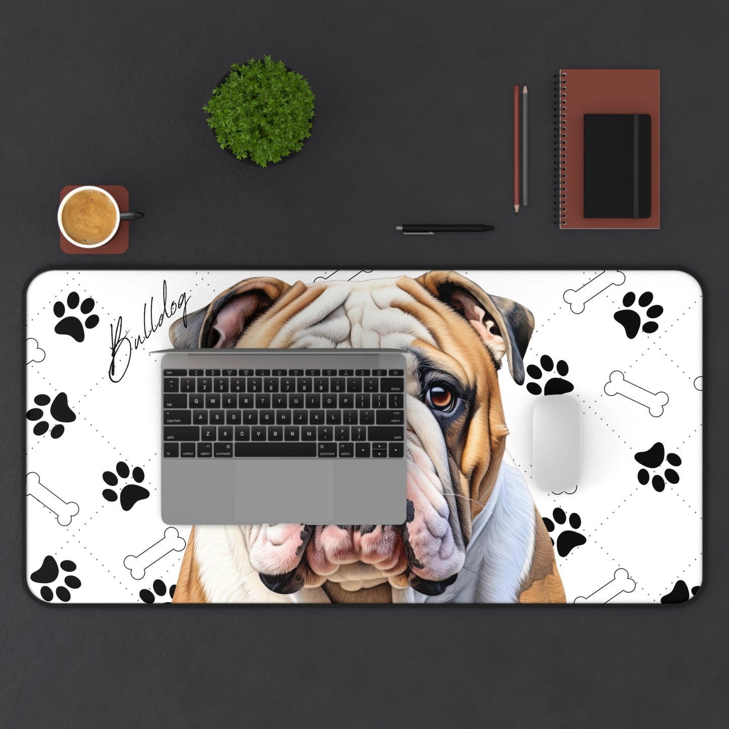 Bulldog Desk Mat