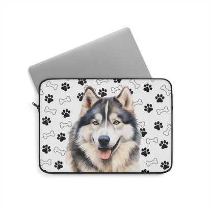 Alaskan Malamute Laptop Sleeve