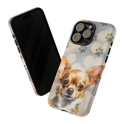 Chihuahua phone case by Tough Cases (Apple iPhone, Samsung Galaxy, and Google Pixel)