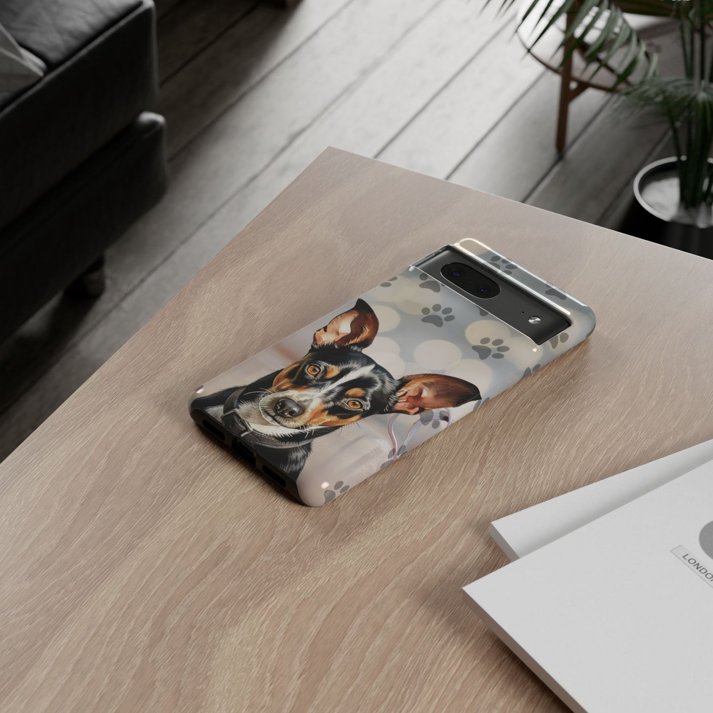 Rat Terrier by Tough Cases a (Apple iPhone, Samsung Galaxy, and Google Pixel)