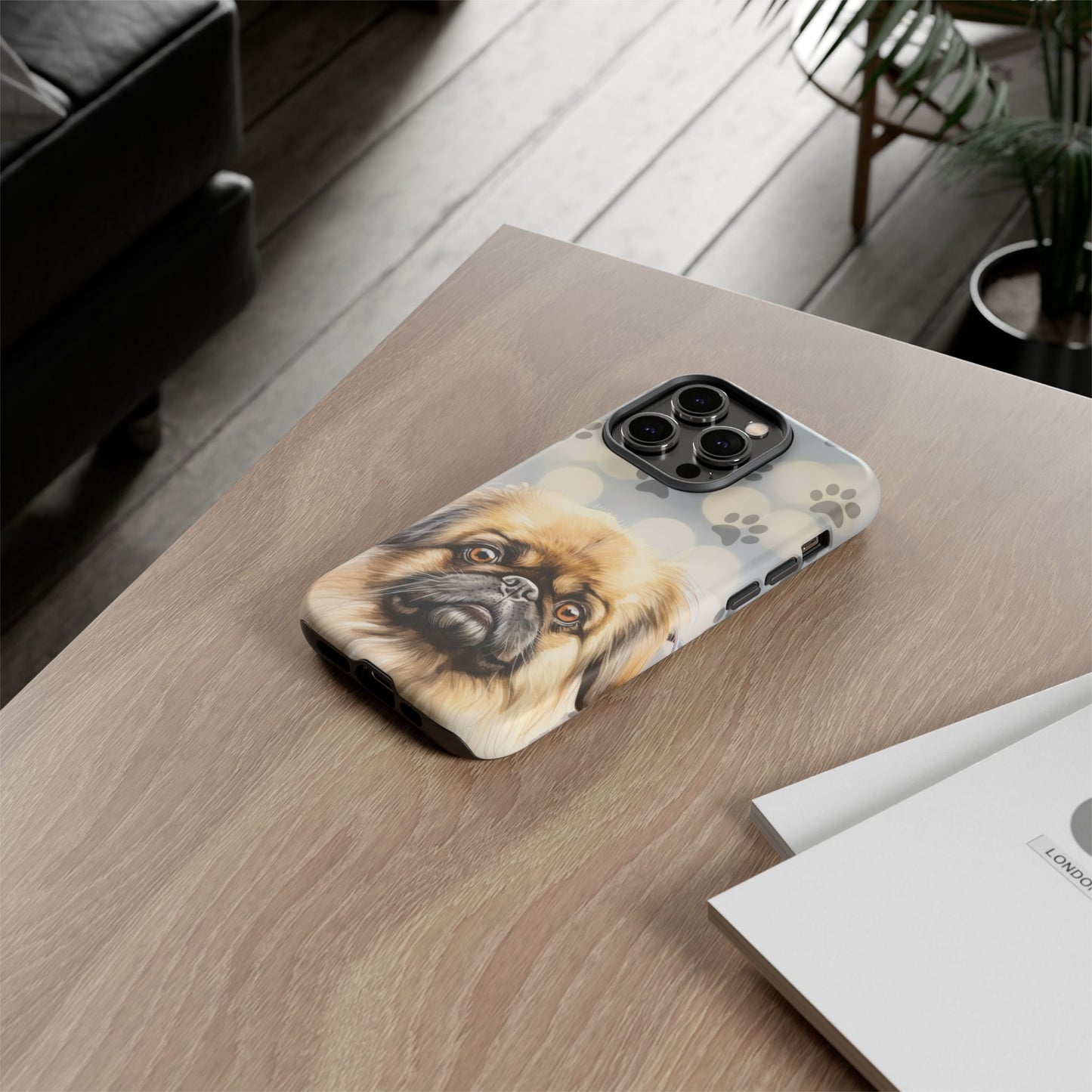 Pekingese by Tough Cases (Apple iPhone, Samsung Galaxy, and Google Pixel devices)