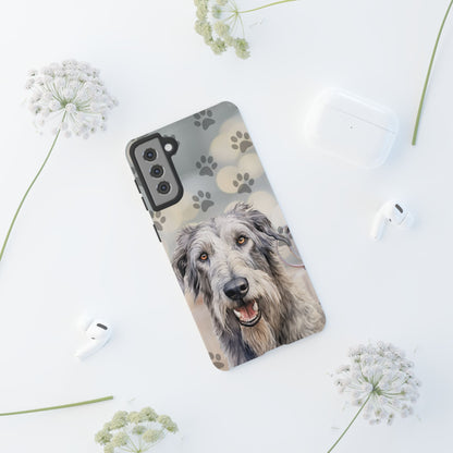 Irish Wolfhound Phone Case by Tough Cases (Apple iPhone, Samsung Galaxy, and Google Pixel)
