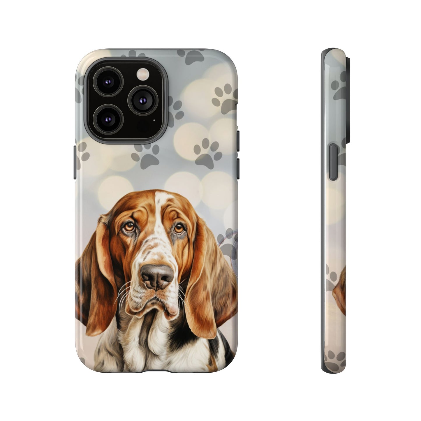 Basset Hound Phone Case by Tough Cases (Apple iPhone, Samsung Galaxy, and Google Pixel)