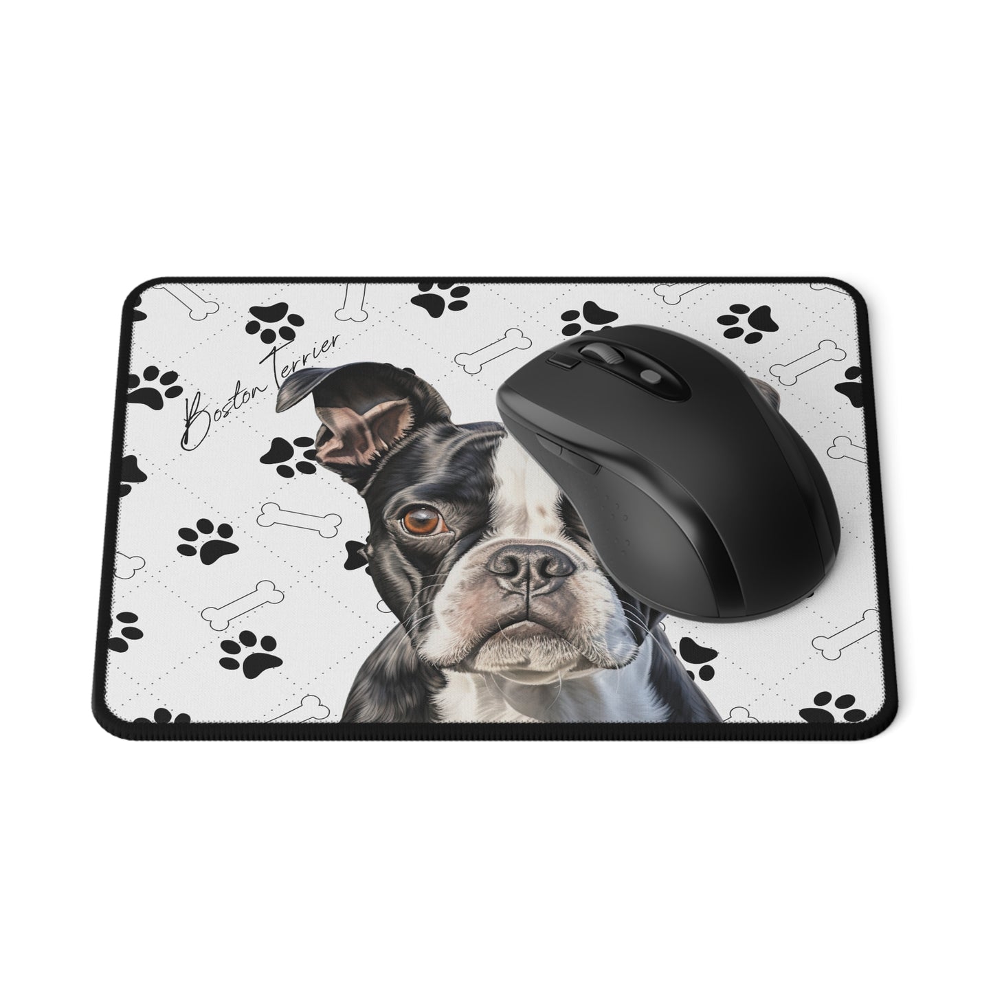 Boston Terrier Gaming Mouse Pad