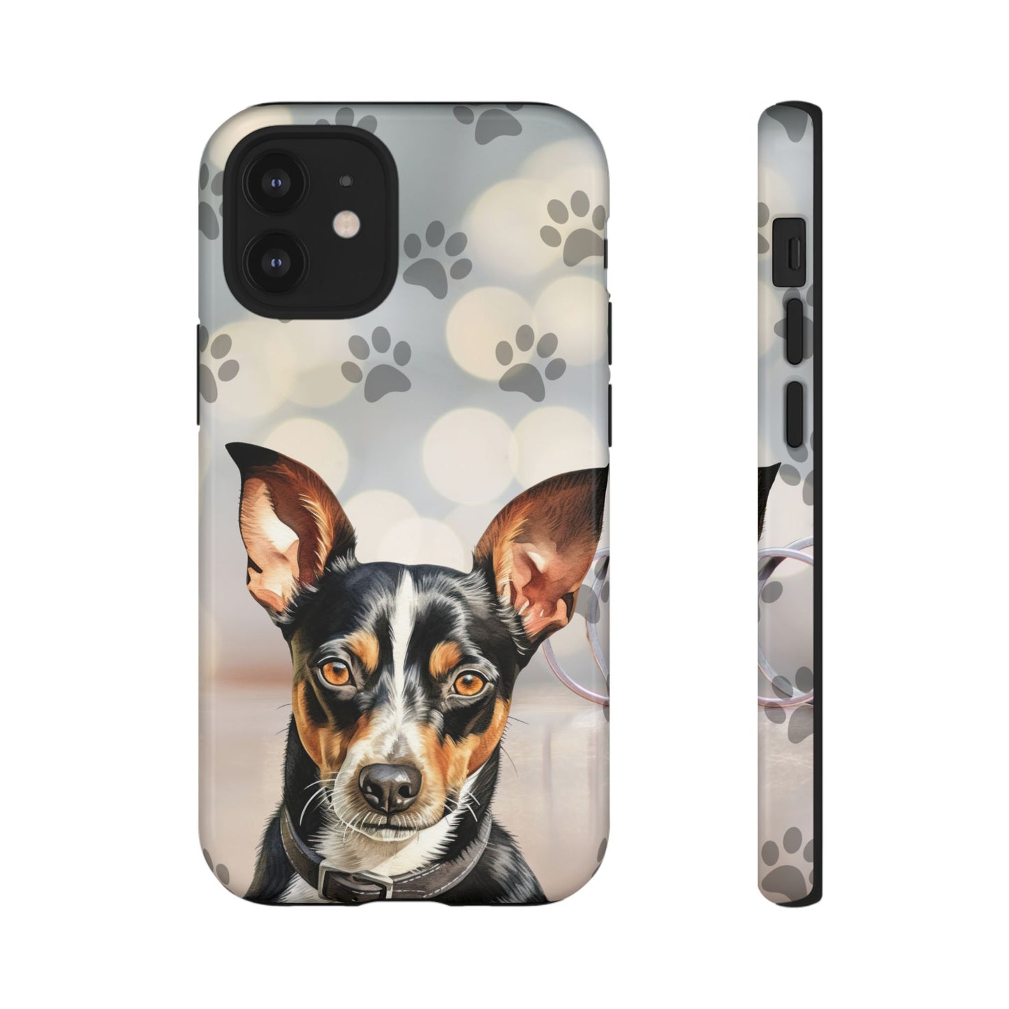 Rat Terrier by Tough Cases a (Apple iPhone, Samsung Galaxy, and Google Pixel)