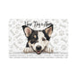 Canaan Personalized Pet Food Mat - Custom Dog Feeding Station, Dog Bowl Placemat, Puppy Gift, Home Decor, Pet Lovers