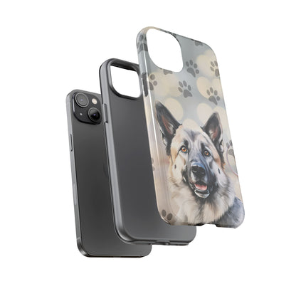 Norwegian Elkhound by Tough Cases (Apple iPhone, Samsung Galaxy, and Google Pixel)