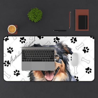 Australian Shepherd Desk Mat