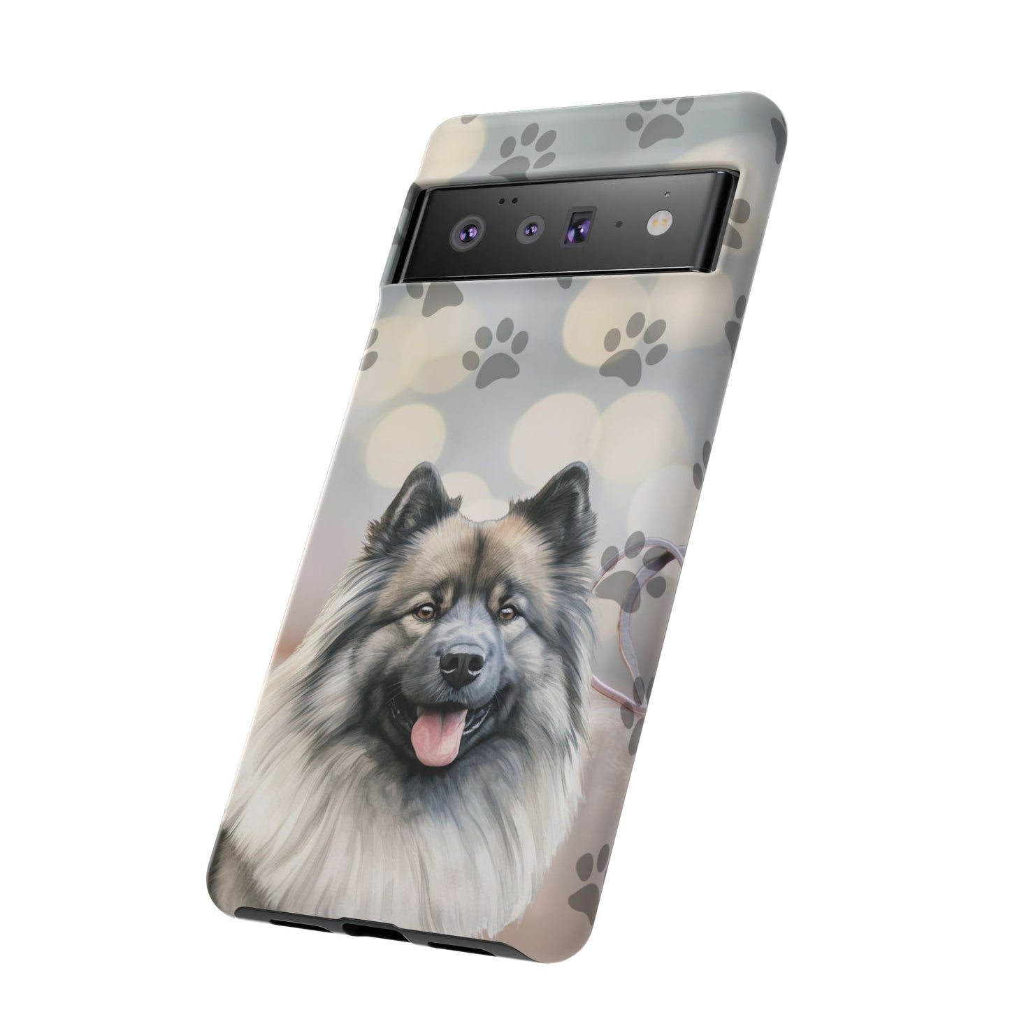 Keeshond Phone Case by Tough Cases ( Apple iPhone, Samsung Galaxy, and Google Pixel)