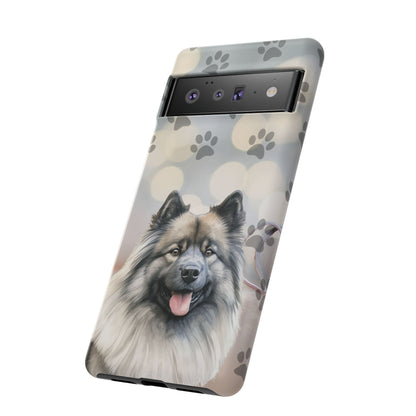 Keeshond Phone Case by Tough Cases ( Apple iPhone, Samsung Galaxy, and Google Pixel)
